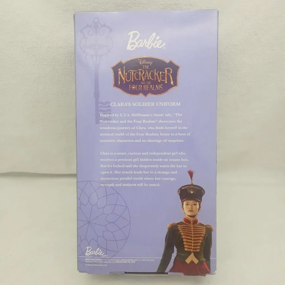 Doll Barbie Signature Disney's The Nutcracker Realms Clara's Soldier Uniform NEW